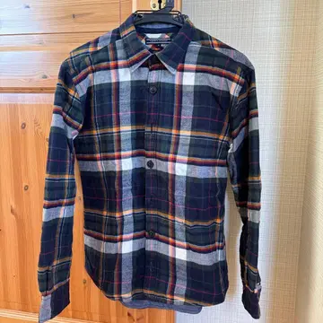 TOMMY HILFIGER 체크 플란넬 셔츠 M 사이즈