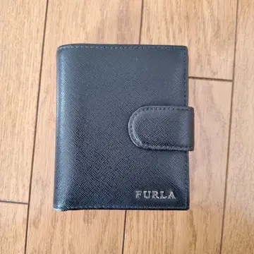 FURLA 블랙 접이식 지갑