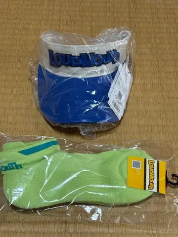 [ 미개봉품 ] LoudMouth 삭스와 바이저 세트