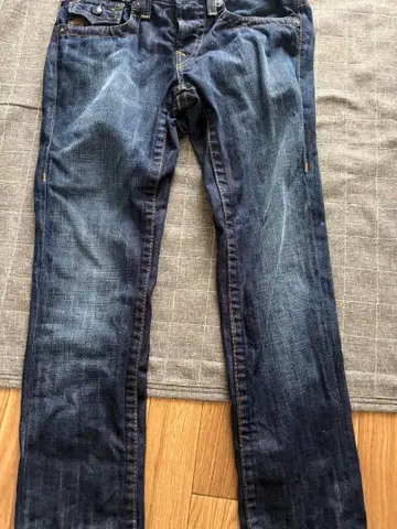 트루릴리젼 데님 팬츠 다크 블루