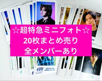 초특급 NINE LIVES 미니 사진 20장 묶음 판매