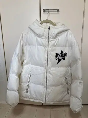 화이트 다운 자켓 XL