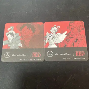 ONE PIECE FILM RED 메르세데스 벤츠 코스터 세트