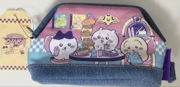 치이카와 하치와레 토끼 다이너 데님 펜 케이스 런치