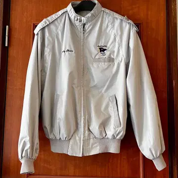 U.S. 빈티지 실버 스탠드 카라 점퍼