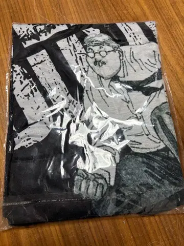 슬램덩크 안자이 선생님 츳 포즈 T셔츠 블랙