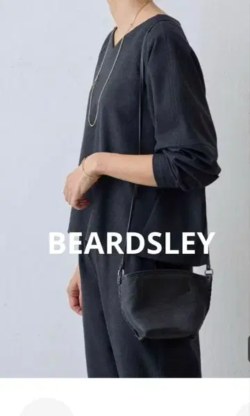 비어즐리 BEARDSLE 새상품급 체크 상의와 와이드 팬츠 세트