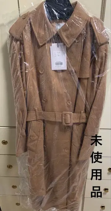 미사용품 Ameri vintage BACKPLEATSTRENCH