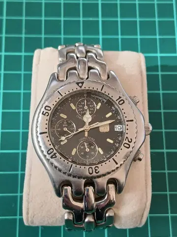 ELGIN FK-667E 아날로그 쿼츠 크로노그래프 손목시계