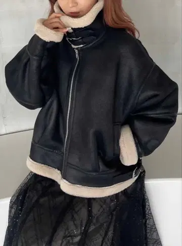 [ 중고품 ] dazzlin 보아 컴팩트 숏 블루종