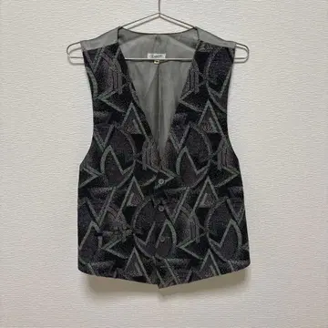 Rosalino 기하학 패턴 베스트 M 사이즈