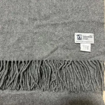 Johnstons 캐시미어 스톨 그레이