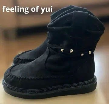 새상품 feeling of yui 부츠 M