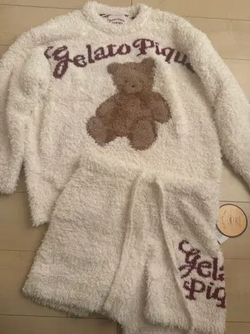 Gelato Pique 테디베어 룸웨어 셋업