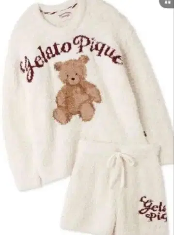 Gelato Pique 테디베어 룸웨어 셋업