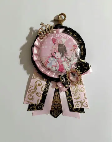 브이스포 타치바나 히나노 생일 캔뱃지 로제트 포함