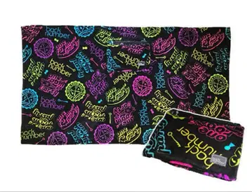 원룸 파티 vol.4 멀티 컬러 로고 담요