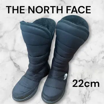 THE NORTH FACE 블랙 롱부츠 22cm
