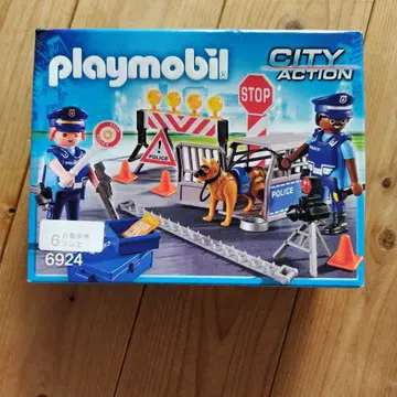 미개봉 플레이모빌 경찰관 세트 경찰견