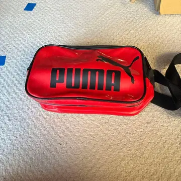 PUMA 레드 에나멜 백