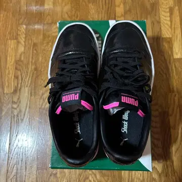 PUMA 필립 시몬스 스니커즈 블랙/핑크