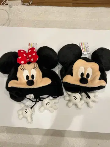 디즈니 미키 미니 팬캡 모자 택 포함 새상품