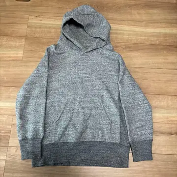 새상품급 curly 컬리 라피 후드티 raffy 2 차콜