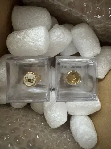 pointless journey 골드 토이 반지 2개 세트