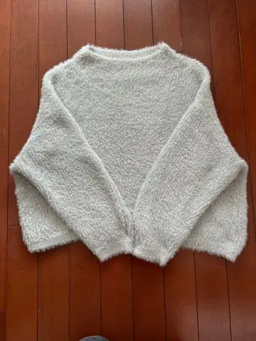 샤기 니트 미사용에 가까움