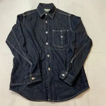 사사프라스 긴팔 데님 셔츠 XS