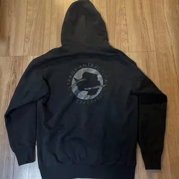 The North Face 블랙 후드티 M