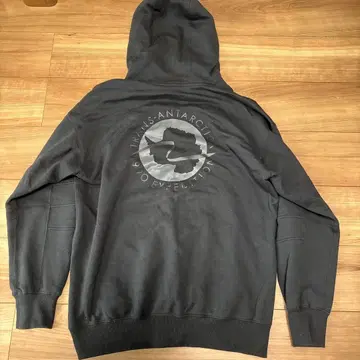 The North Face 블랙 후드티 M