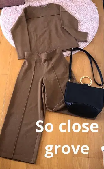 여성용 묶음 판매 So close 셋업 grove 백 코디