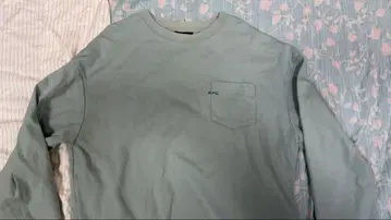 APC 그린 크루넥 트레이닝복