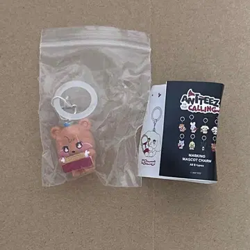 ATEEZ ANITEEZ 종호 종베어 메지루시 액세서리 참