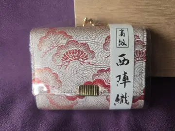 미사용 새상품 니시진 비단 지갑