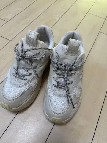 MLB 화이트 스니커즈