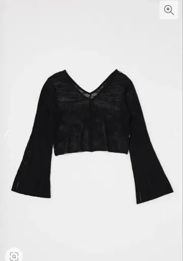 MOUSSY MESH V NECK KNIT TOP