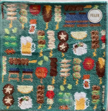 우선 맥주! 손수건