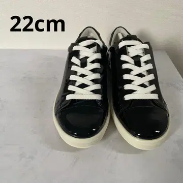 ecco 여성용 스니커즈 블랙 22cm