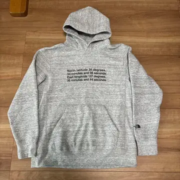 THE NORTH FACE 후드 부착 후드티 L 사이즈 그레이
