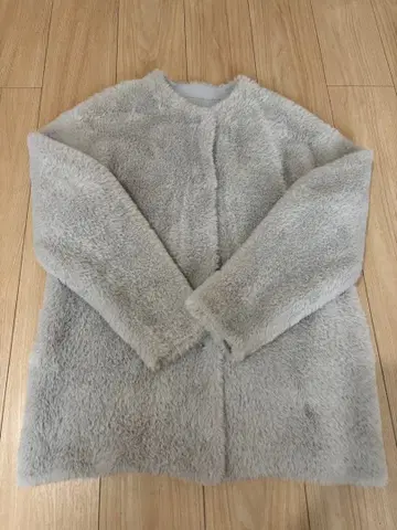 GALLARDAGALANTE 페더얀 가디건 라이트 그레이 프리