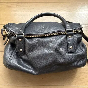 케이트 스페이드 가죽 2way 백 블랙 숄더 가능