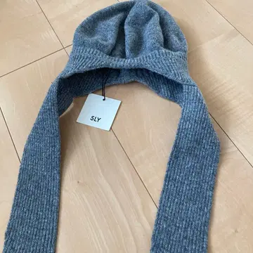 SLY 니트 모자 귀마개 포함