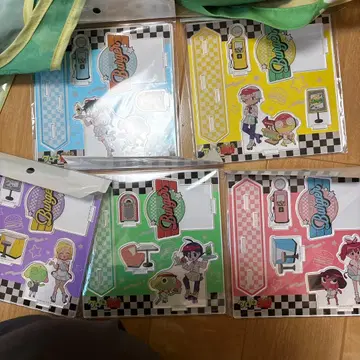 개구리 중사 케로로 아크릴 스탠드 세트