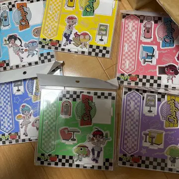 개구리 중사 케로로 아크릴 스탠드 세트