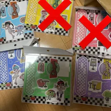 개구리 중사 케로로 아크릴 스탠드 세트