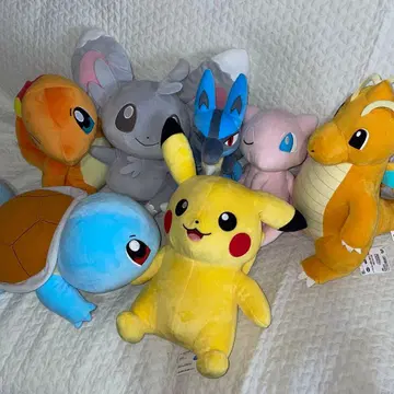 [택 포함] 포켓몬 봉제 인형 묶음 판매 7세트