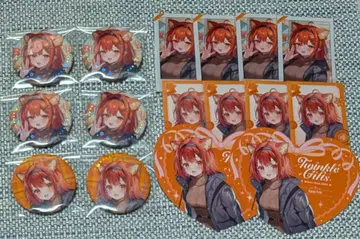 니지산지 윈터 데이트 라토나 쁘띠 캔뱃지 폴라로이드 특전