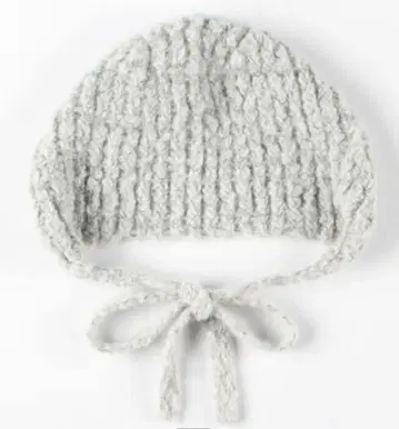 새상품 투모로우랜드 맥피 니트 모자 발라클라바 이어 커버 끈 포함